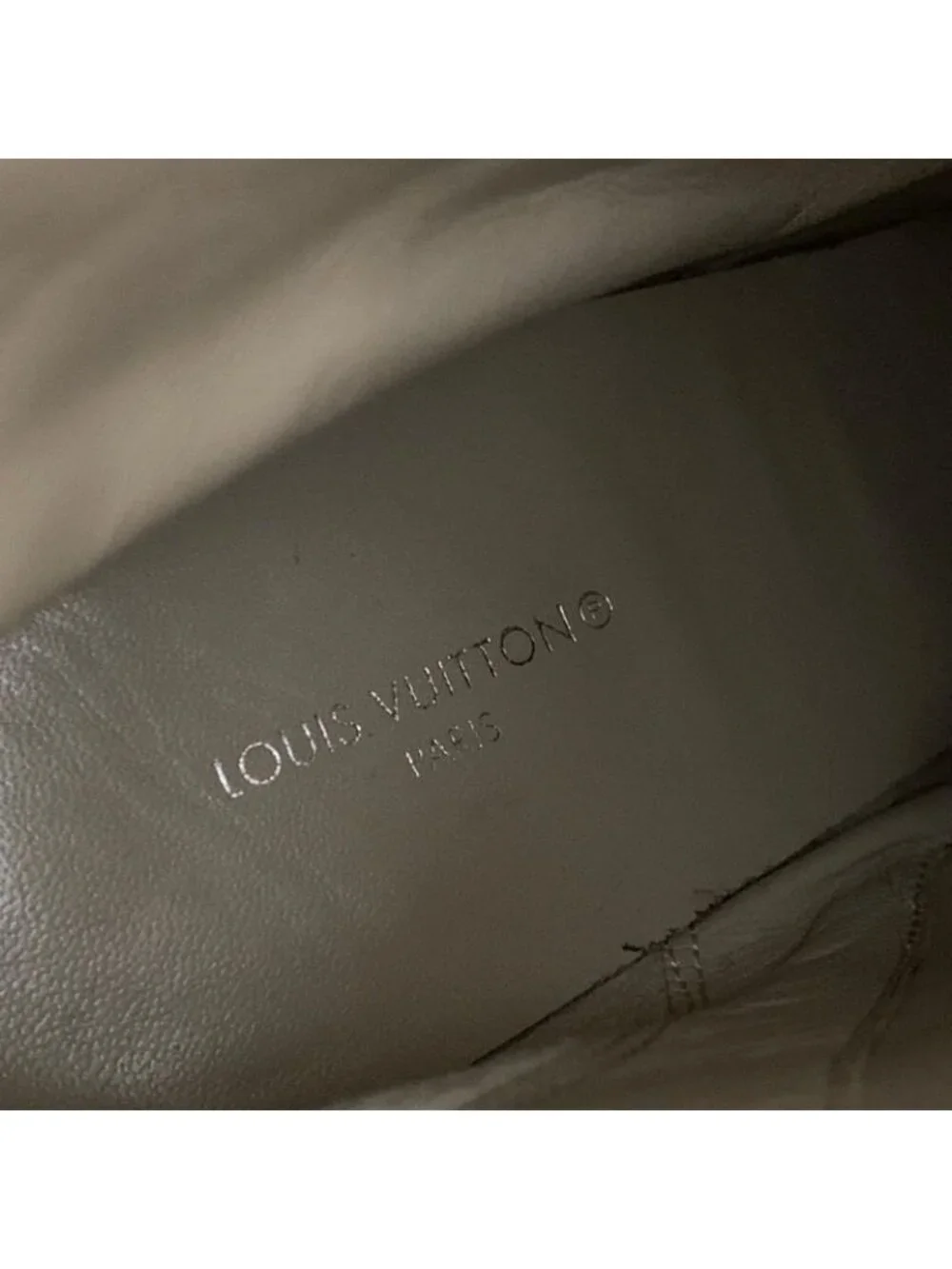 Louis Vuitton Silhouette Line Monogram Boots Short Shoes Fur Leather - Picture 7 of 9